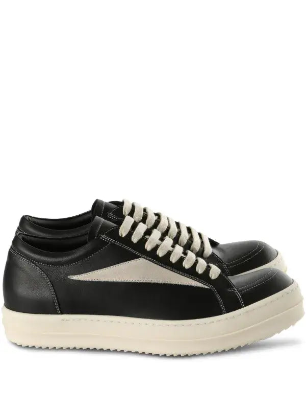 Rick Owens vintage black leather shoes